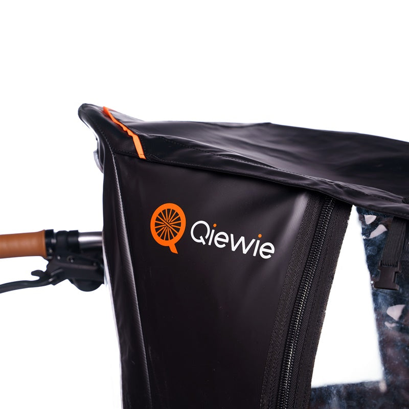 Regentent Deluxe geschikt voor de Babboe Curve | Zwart