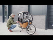 Regentent Deluxe geschikt voor de Babboe City Zwart